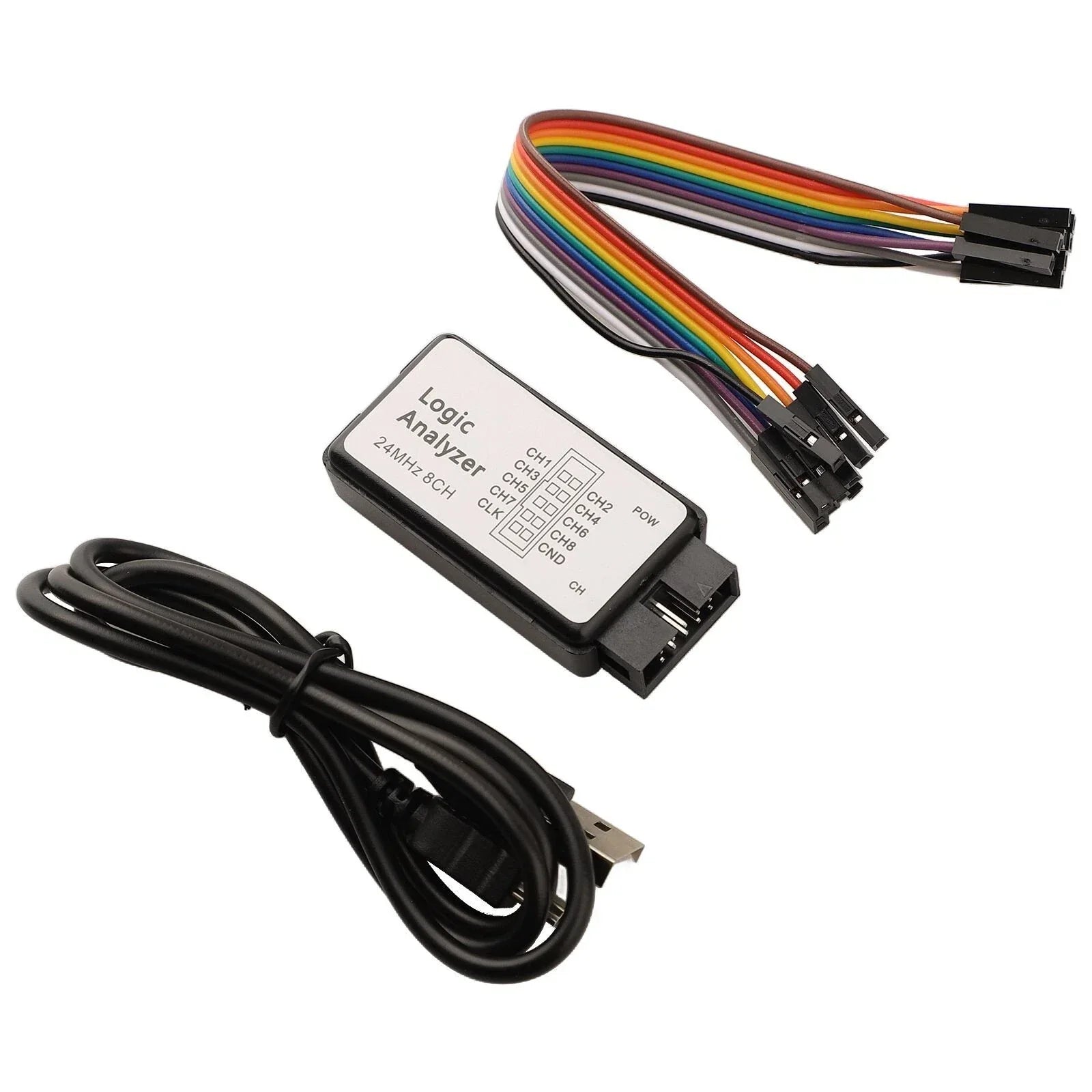 USB Logic Analyzer 24M 8-Channel for Microcontroller Debugging Tool