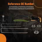 Engine Timing Chain Set for Mercedes C250 SLK250 1.8L (2012–2014) A2710300963