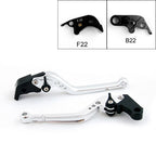Long Brake Clutch Levers for BMW S1000 RR (2010–2014) Silver