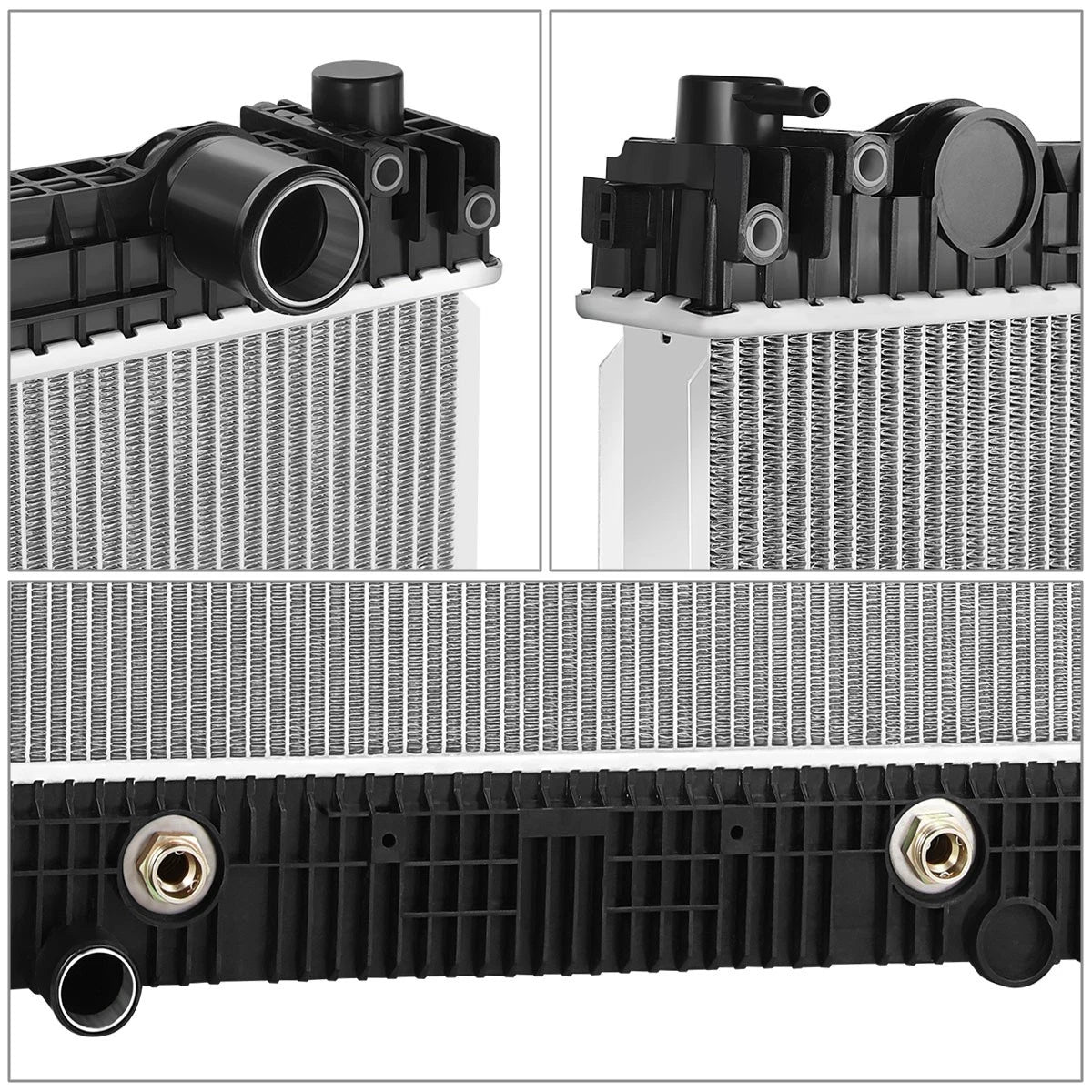 2-Row Aluminum Radiator for Freightliner Business Class M2 106 112 108SD (2010–2013)