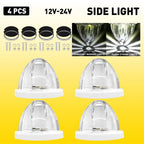 4X LED Side Light for Semi Trucks UTEs (12V-24V) EXV