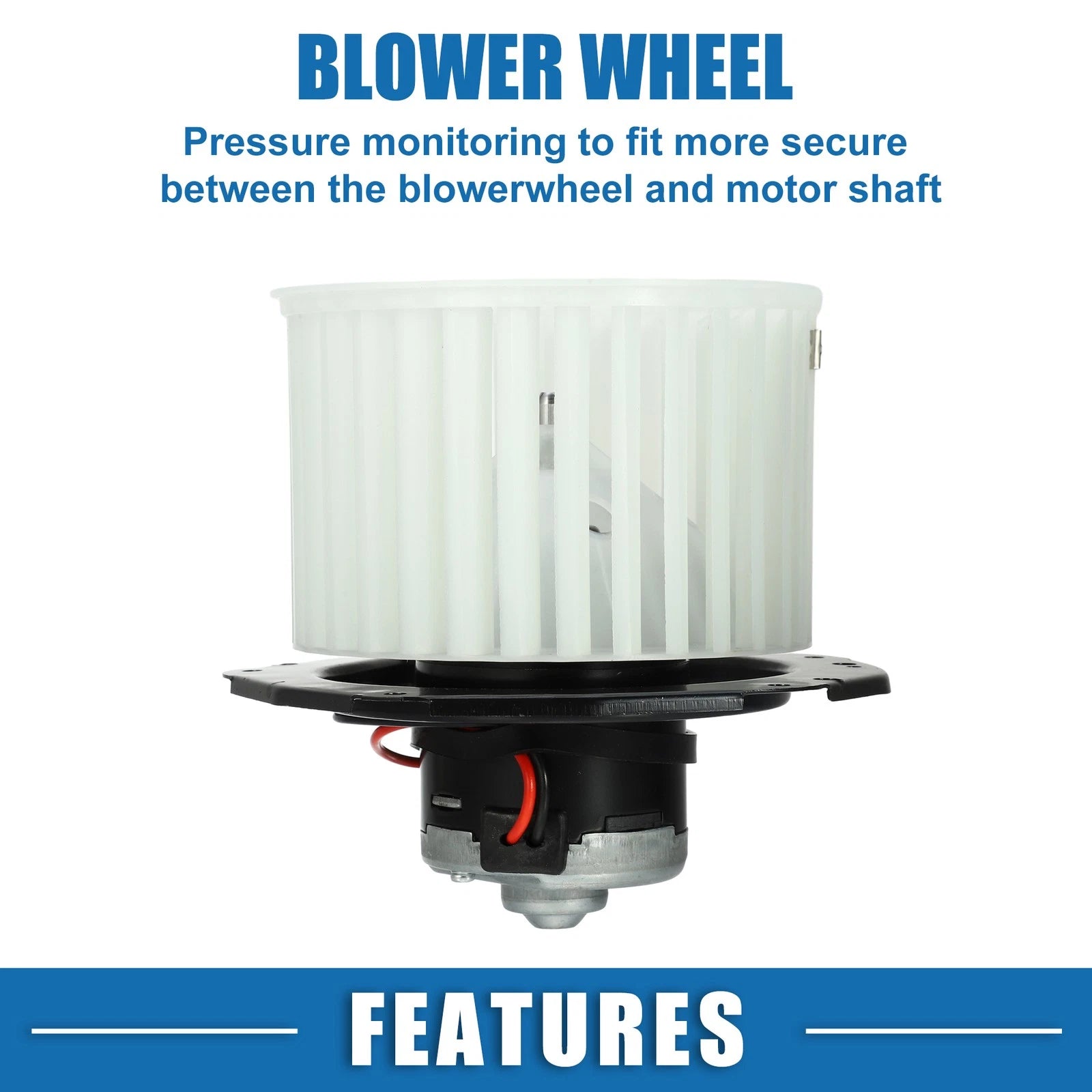 HVAC Heater Blower Motor Fan Assembly No. 52498869 for Chevrolet Blazer (1992–1994)