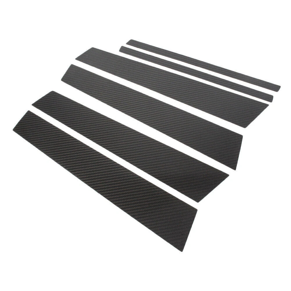 Set of 6 Carbon Fiber B Pillar Trim Covers for BMW X1 E84 (2011–2015)