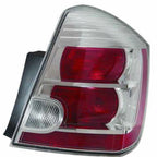 Replacement Driver Tail Light Assembly w Dark Bezel for Nissan Sentra (2010–2012)