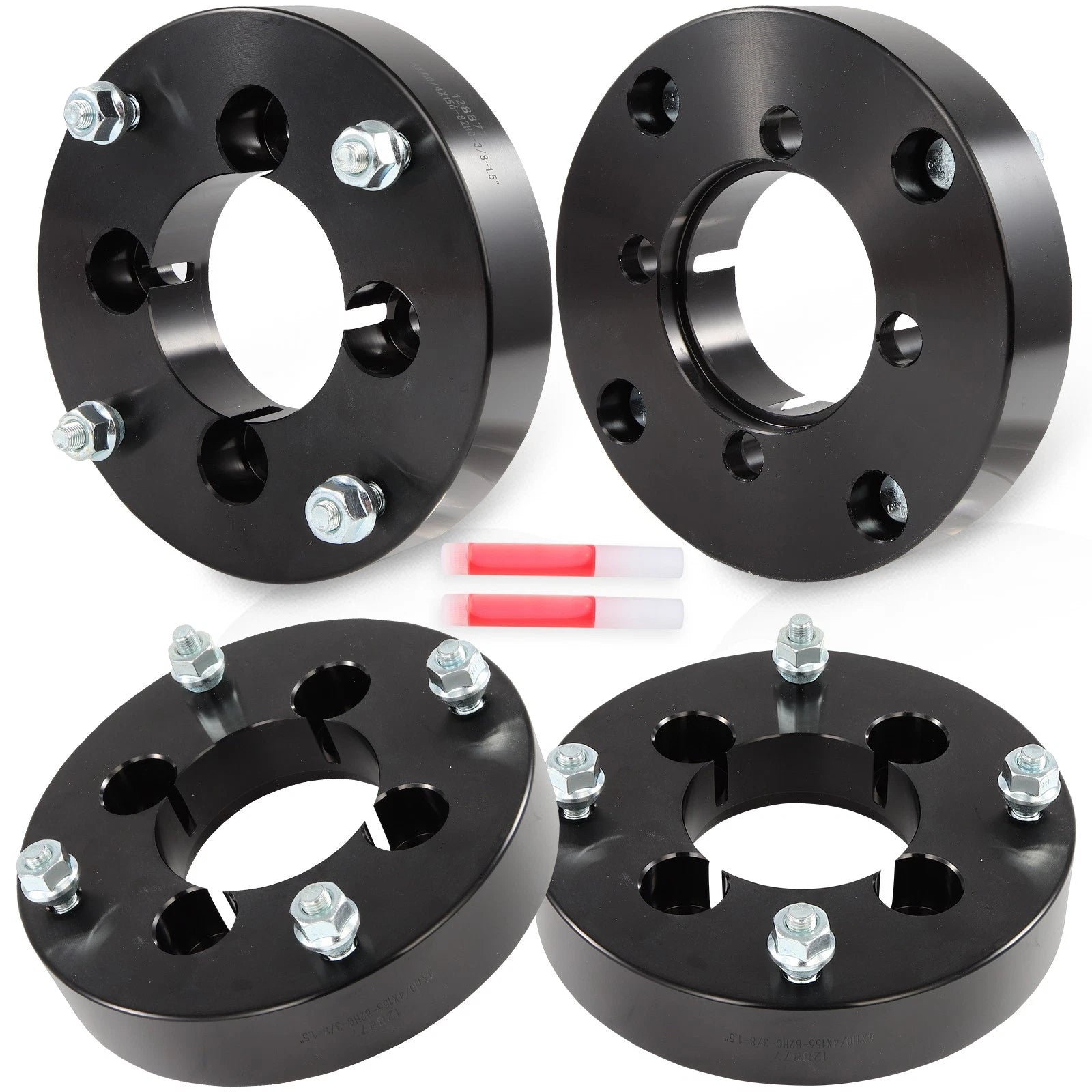 Set of 4 Conversion Wheel Adapters for Honda Bombardier Can-Am (4/110 to 4/156)