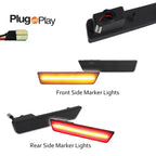 Smoked LED Side Marker Lights for Dodge Challenger (2008–2014)