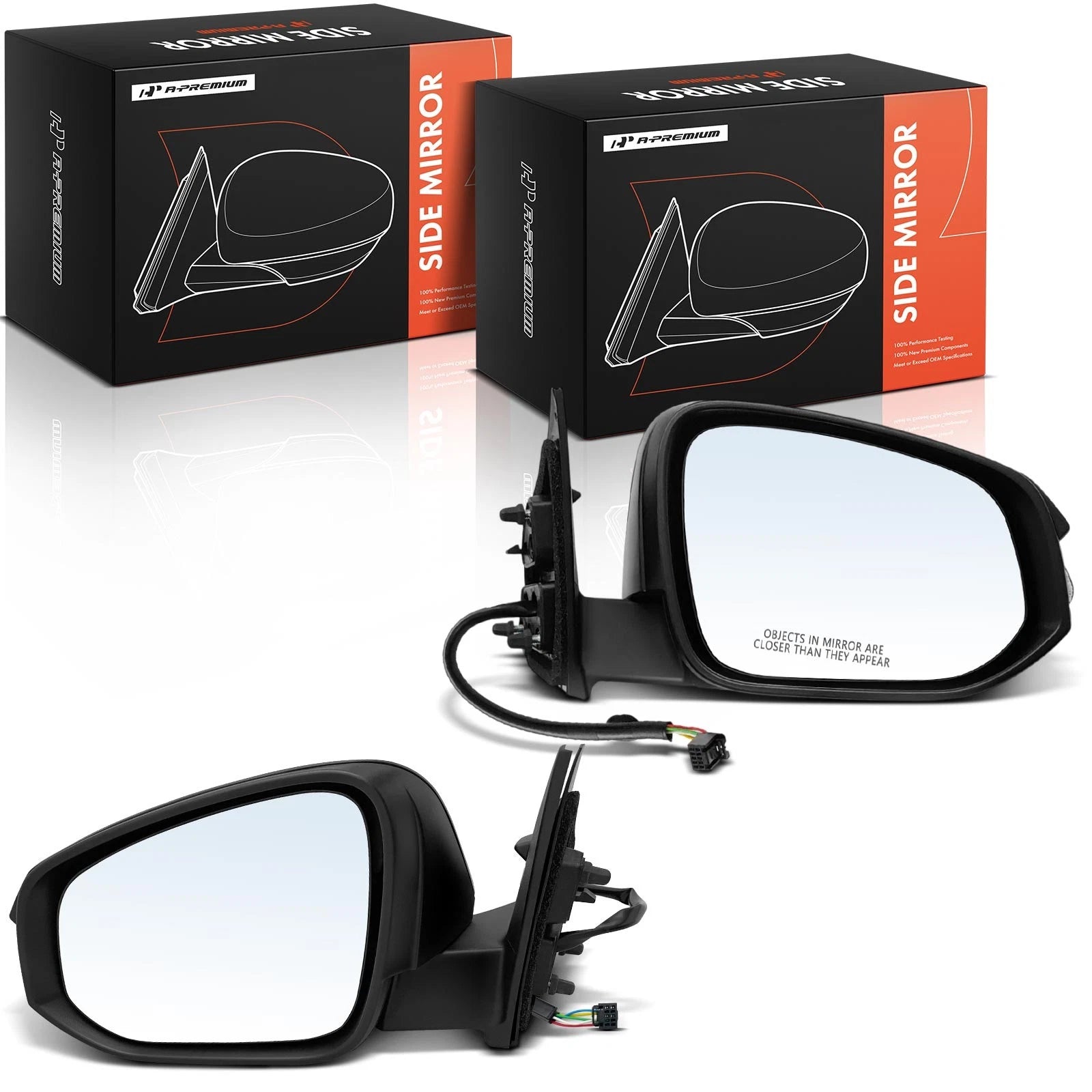 Power Mirror with Manual Fold Signal for Toyota Highlander (2014-2018)