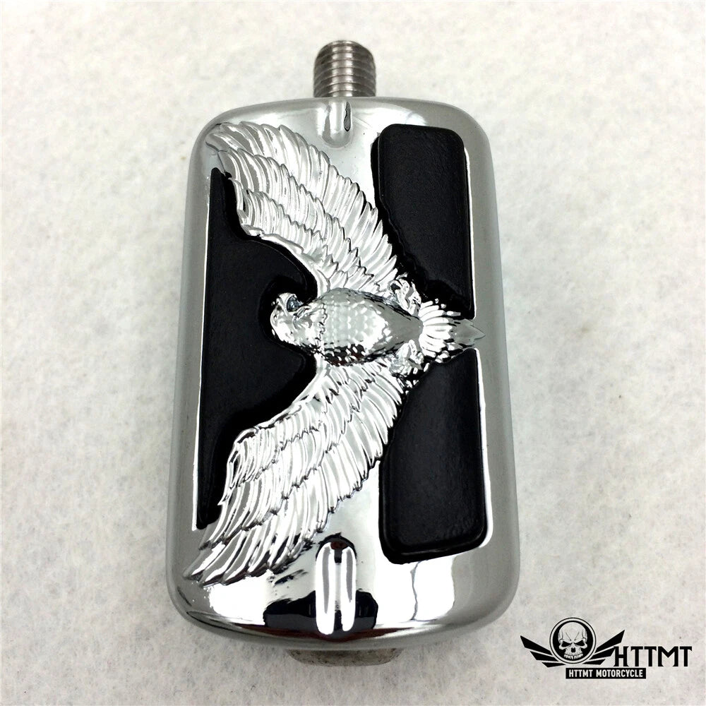 Chrome Eagle FootPeg Shifter Peg for Harley Street Bob FXDB (2007–2017)