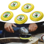 5 Pc 3 Inch Sanding Polishing Backing Pad M6 Thread for Air Sander