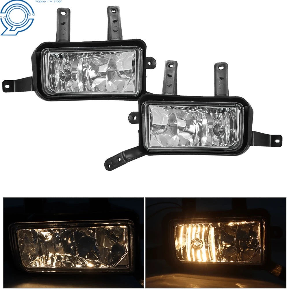 Pair Front Fog Light Assembly for Yukon Tahoe Suburban (2015)