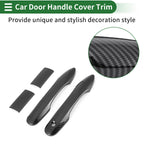 Car Door Handle Cover Trim for Toyota HiAce (2019–2020) Black