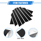8 Pcs Pillar Posts Trim Cover for Nissan Altima (2013–2018) Black