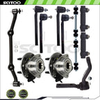 Front Steering Tie Rod Center Link Wheel Bearing Hub for Isuzu Hombre (1998–1999)