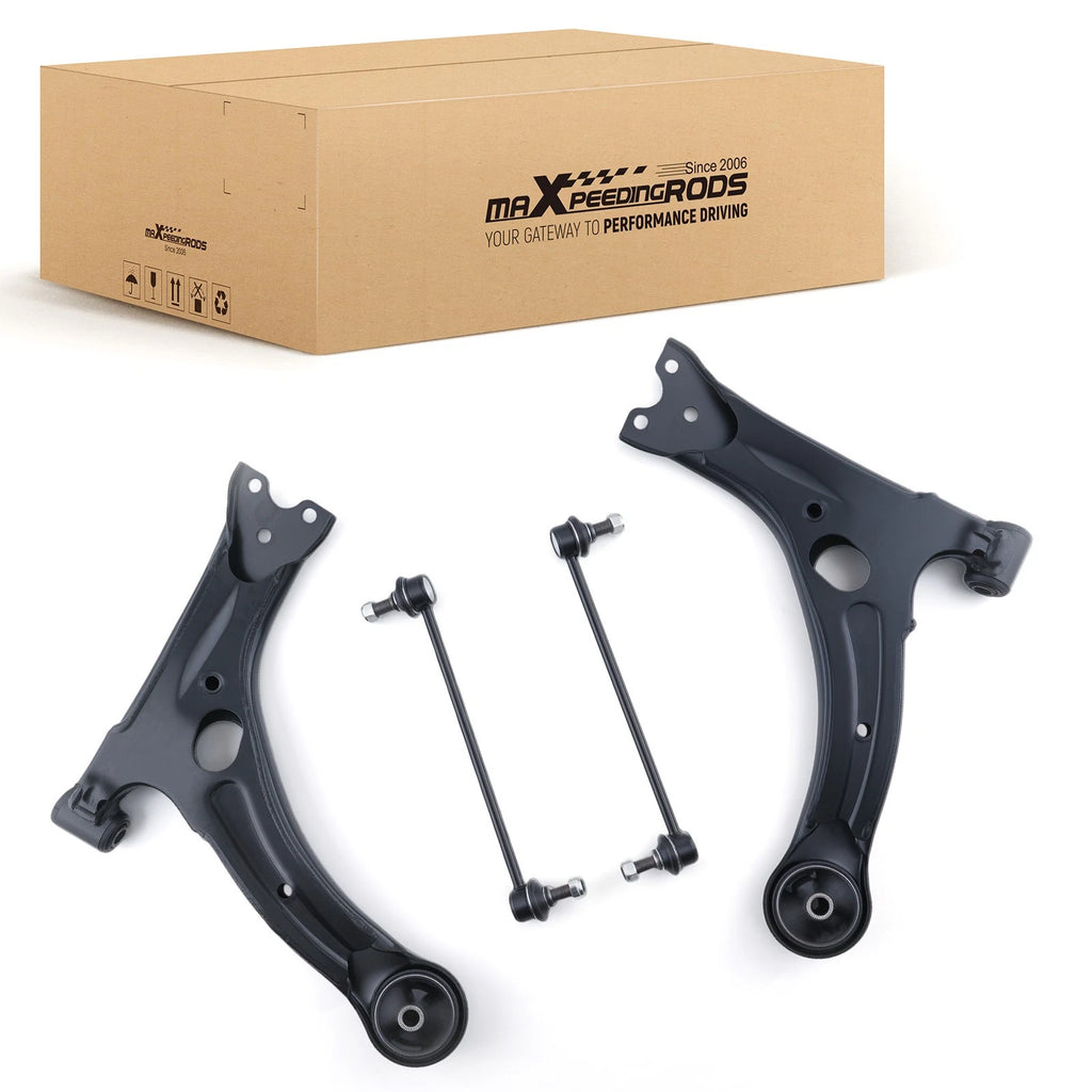 Set of 4 Front Lower Control Arms for Toyota Corolla Matrix Vibe (2003–2008) K640361