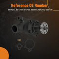 Water Pump System Kit for Mercruiser OMC 2.5L 3.0L 4.0L (65142A1 884727)