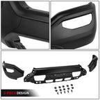 Front Bumper Face Bar for GMC Sierra 1500 Limited (2016–2019) Black w/o Sensor Holes