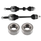 Set of 2 CV Axle Joint Assembly & Bearings for Honda Accord 2.4L (2013–2014)