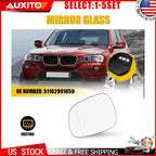 Driver Left Side Mirror Glass for BMW X3 (2010–2014)
