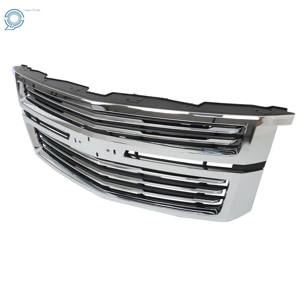 Front Bumper Cover and Grille for Chevy Suburban Tahoe (2015-2020)