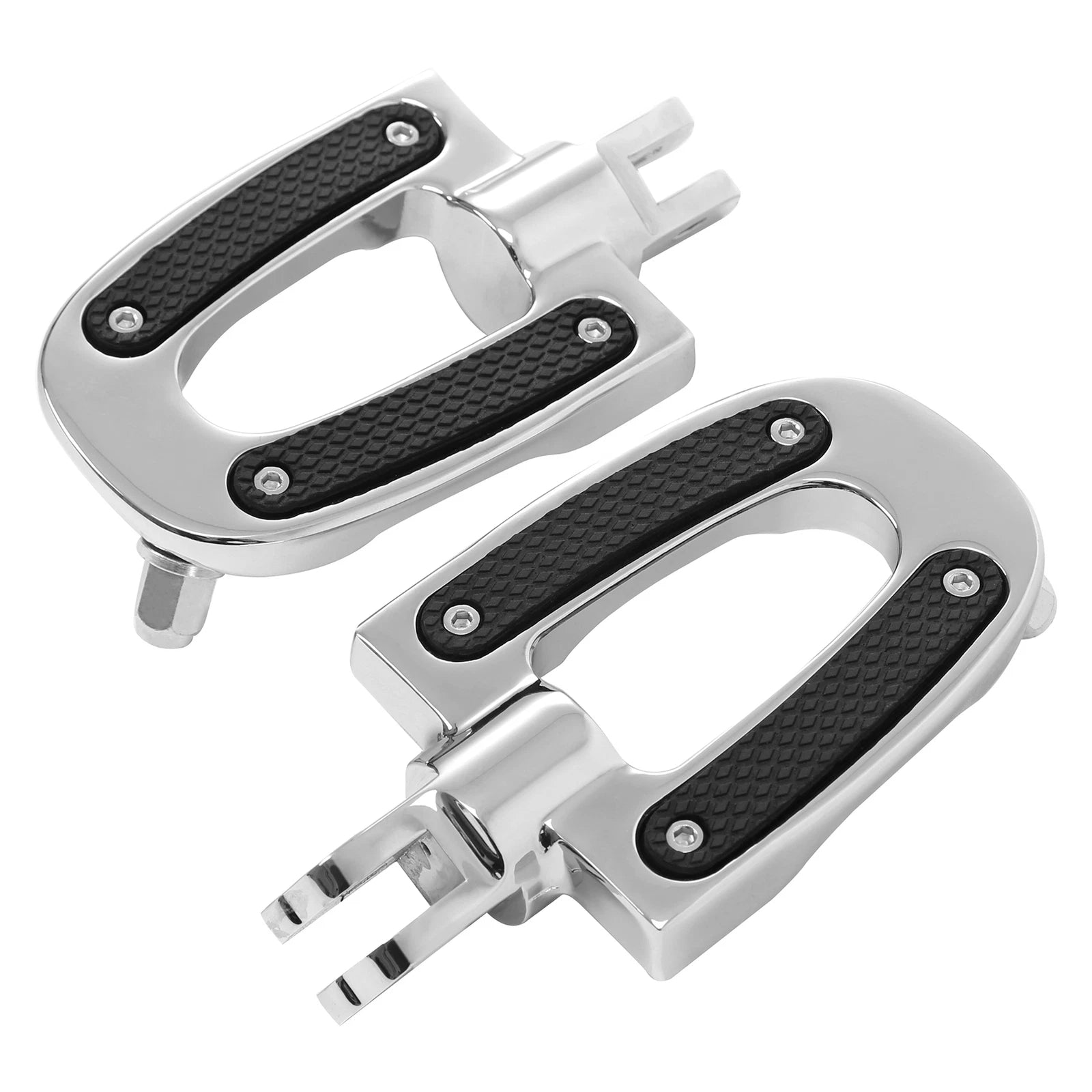 Chrome Driver Foot Peg Footrest for Harley Softail Fat Bob Low Rider (2018–2023)