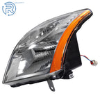 Headlight for Nissan Sentra (2010–2012) Halogen Clear Lens Left Side Chrome