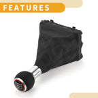 6 Speed Manual Shift Knob with Boot Cover for Audi A3 (2008–2013)
