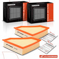 2X Engine Air Filter for Ford Focus (2008–2011) L4 2.0L Flexible Panel