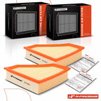 2X Engine Air Filter for Ford Focus (2008–2011) L4 2.0L Flexible Panel