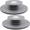 Set of 2 Vented Rear Brake Rotors 345mm for Cadillac Chevy GMC
