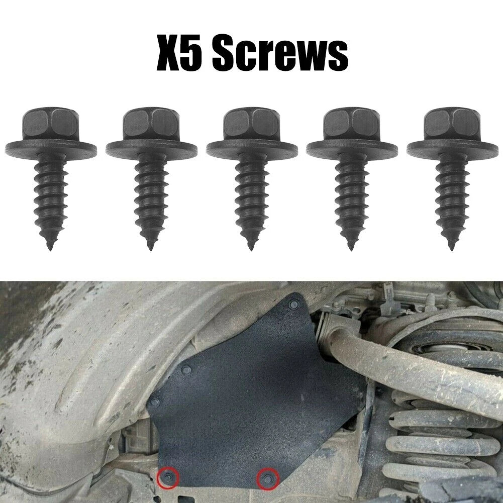 Bumper Seal Fasteners for Toyota - Black Color