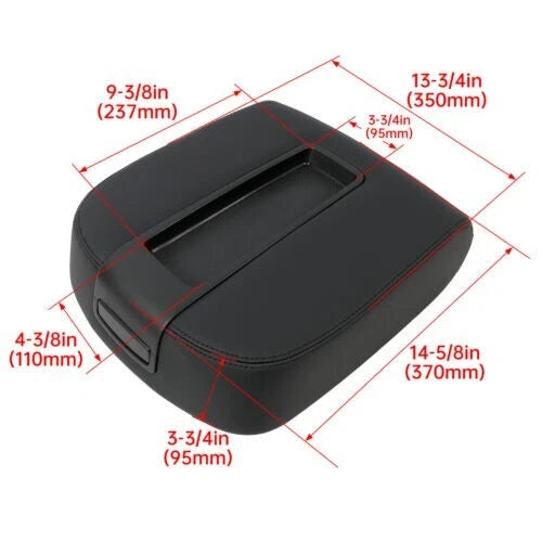 Front Center Console Armrest Lid for Chevy Silverado Sierra (2007-2014)