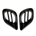 Black Front Bumper Fog Grill Trim for Mercedes Benz W213 E-Class (2020+)