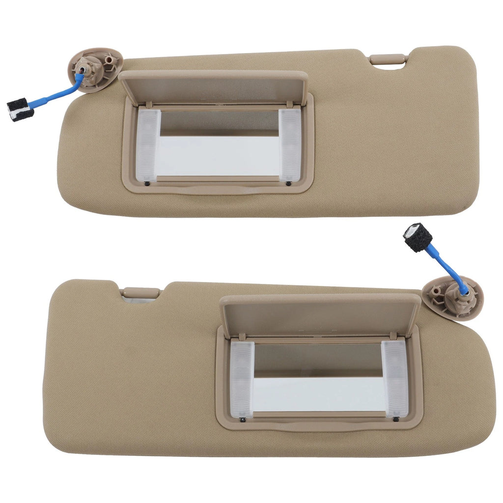 Sunvisor Pair with Lights and Mirror for Honda CR-V (2017-2022)