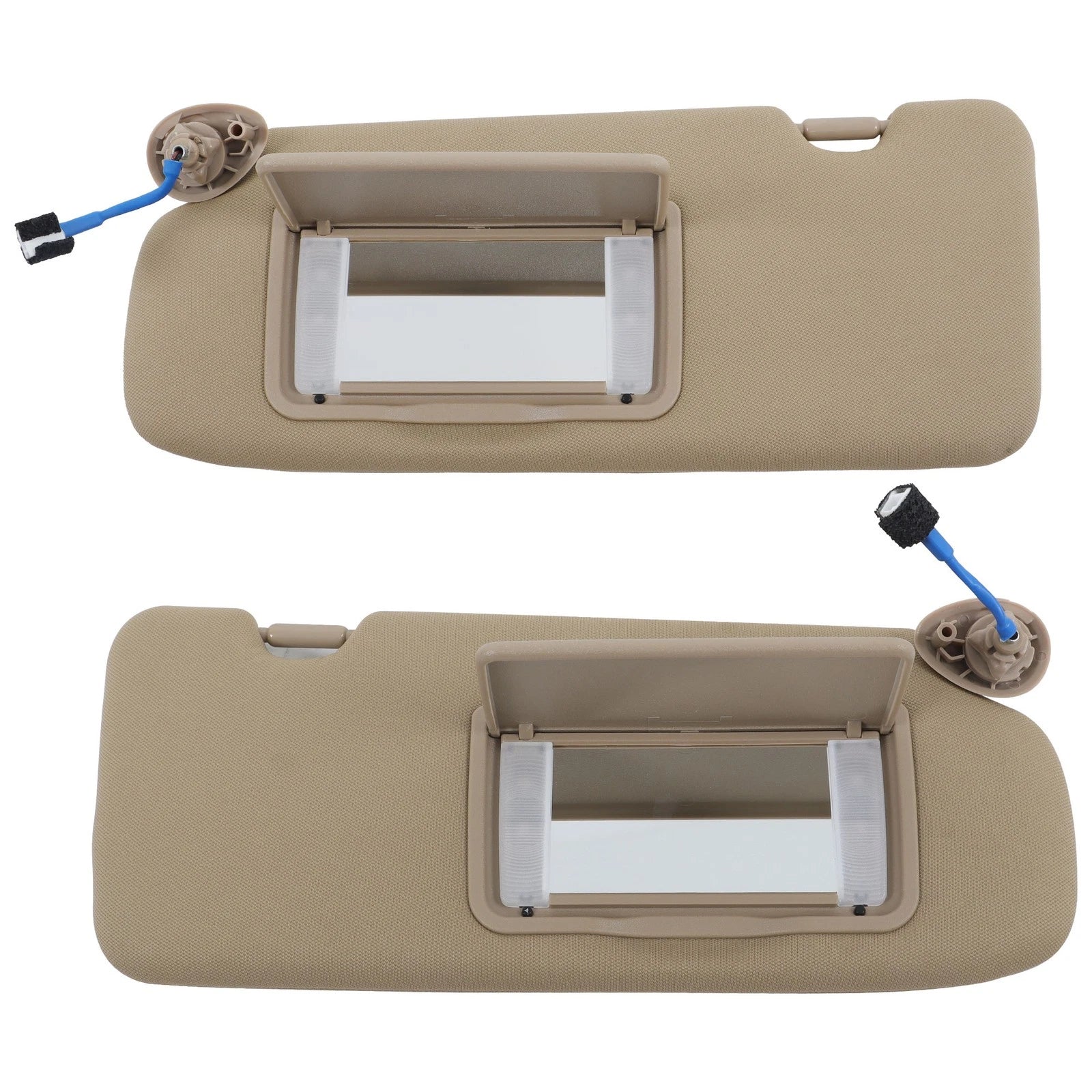 Sunvisor Pair with Lights and Mirror for Honda CR-V (2017-2022)