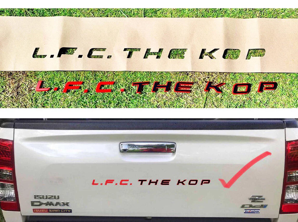 3D Acrylic Logo Emblem Badge for Liverpool Fans Car Vehicles