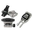 Set of 3 Engine Motor Mounts for Chevrolet Sonic (2013–2016)