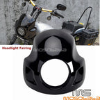 5.3/4'' Headlight Fairing Cover for Harley Dyna Softail Sportster XL