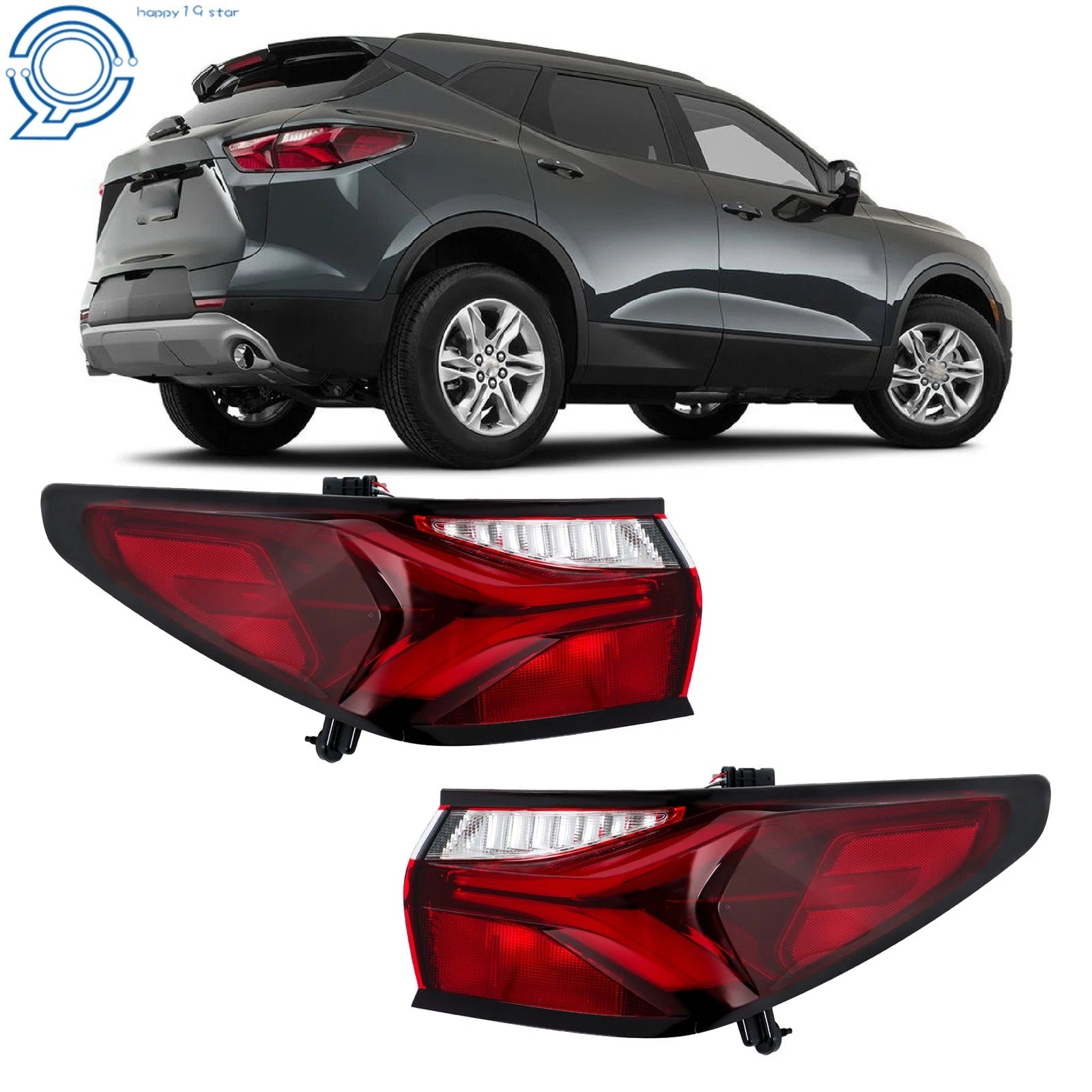 LED Rear Tail Lights for Chevy Blazer (2019-2022)