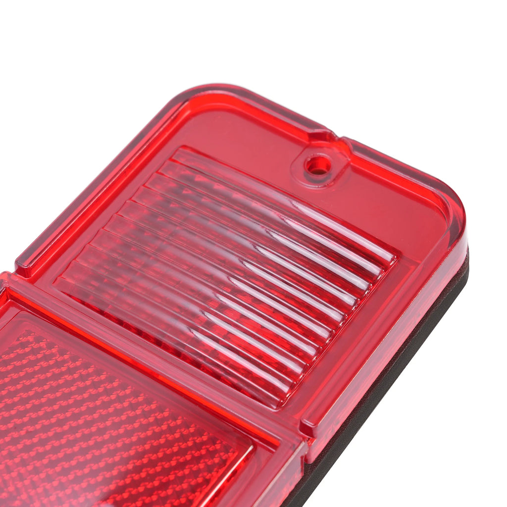 Rear Red Side Marker Lights Pair for Chevrolet GMC C/K Pickup Trucks (1968–1972)