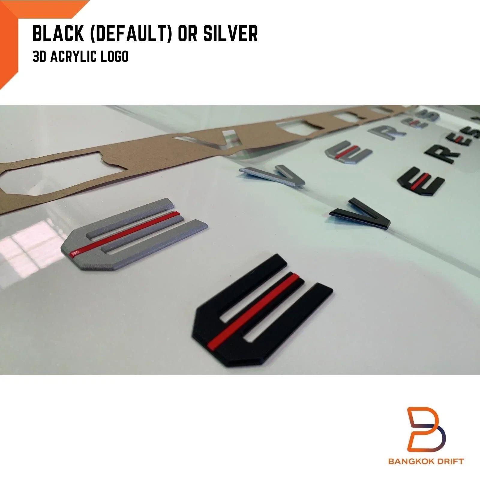 3D Acrylic Logo Emblem Badge for Ford SUV