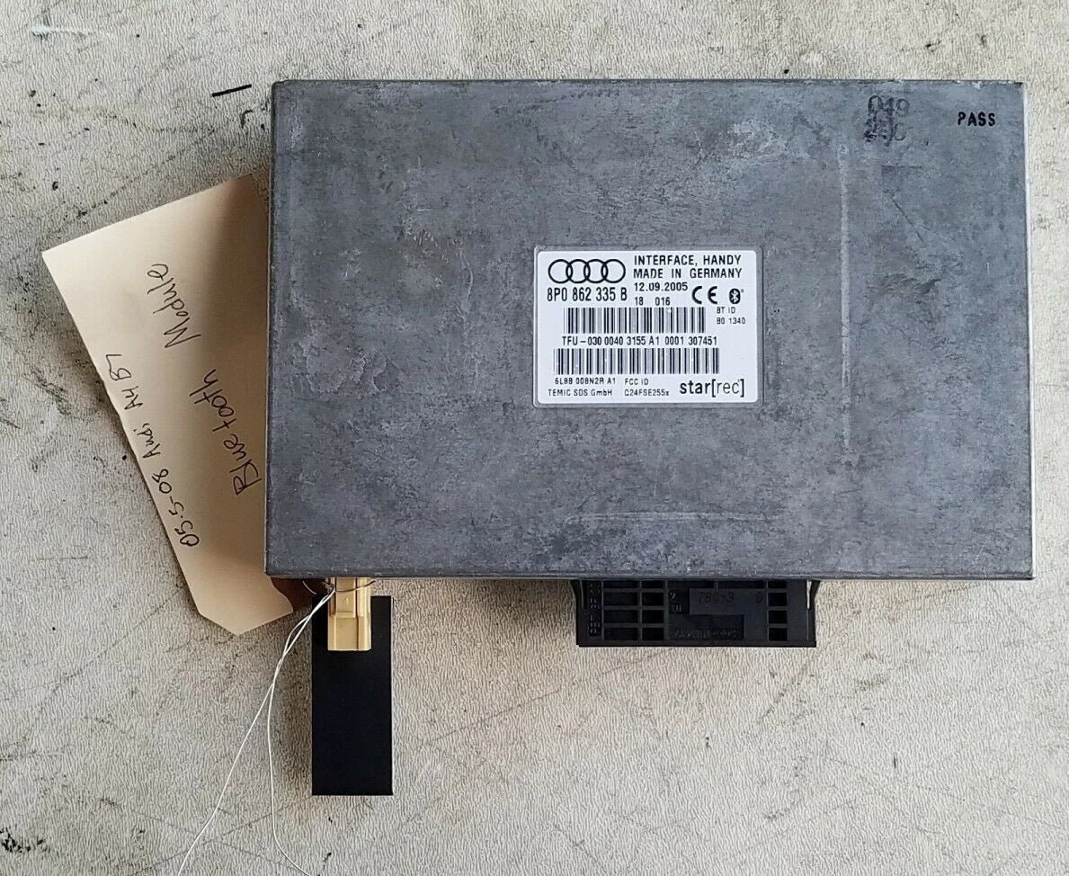Bluetooth Interface Box Module 8P0862335B for Audi A4 S4 A5 (2005.5–2010)