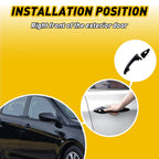 Exterior Door Handle for Hyundai Accent (2012-2016) Front Passenger RH Black