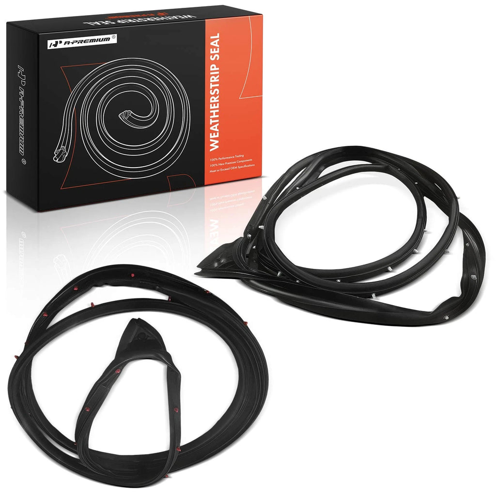2Pcs Front Glass Weatherstrip Seal for Mitsubishi Outlander