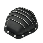 Black Aluminum Differential Rear Cover w/Gasket for Chevy 10.5" (14 Bolt)