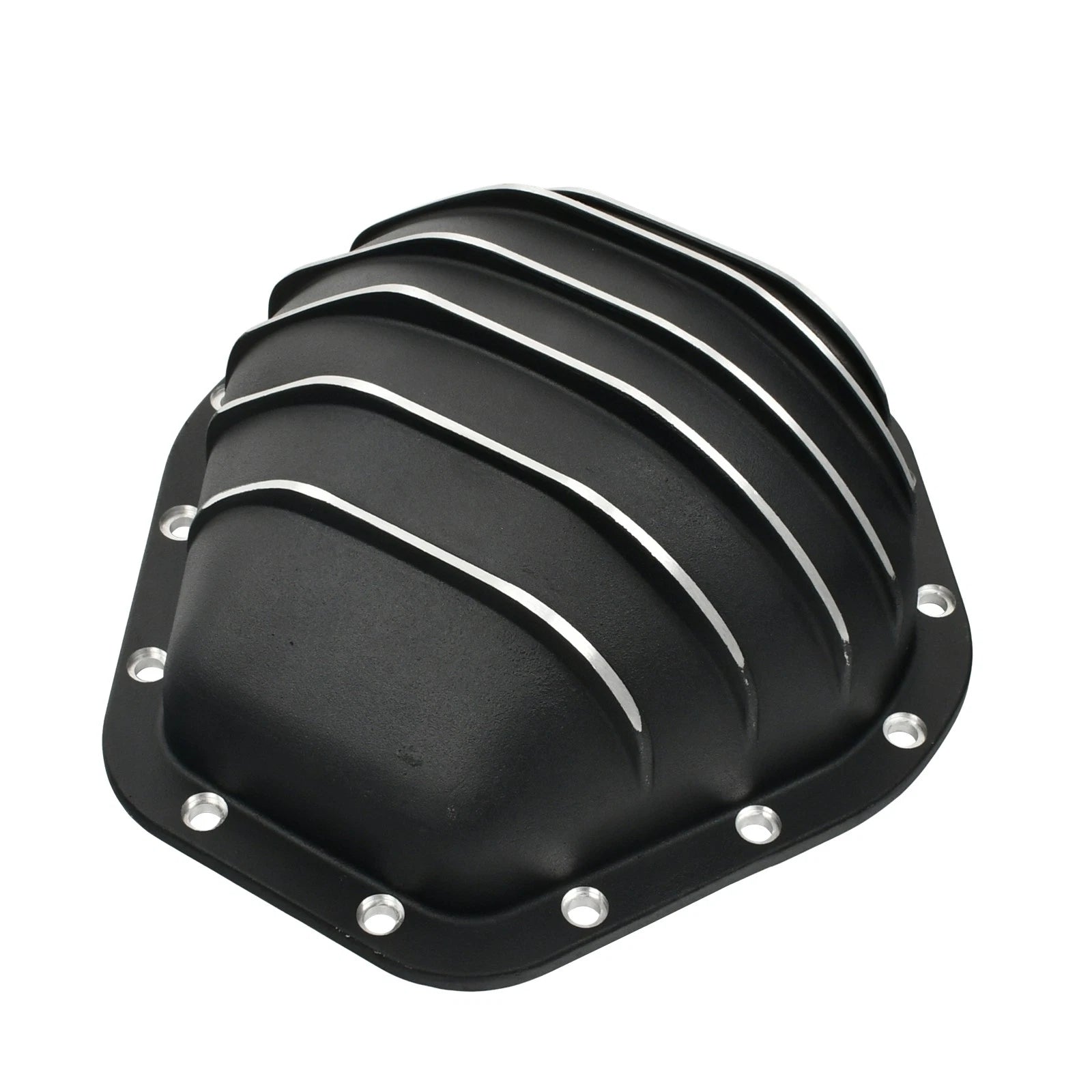 Black Aluminum Differential Rear Cover w/Gasket for Chevy 10.5" (14 Bolt)