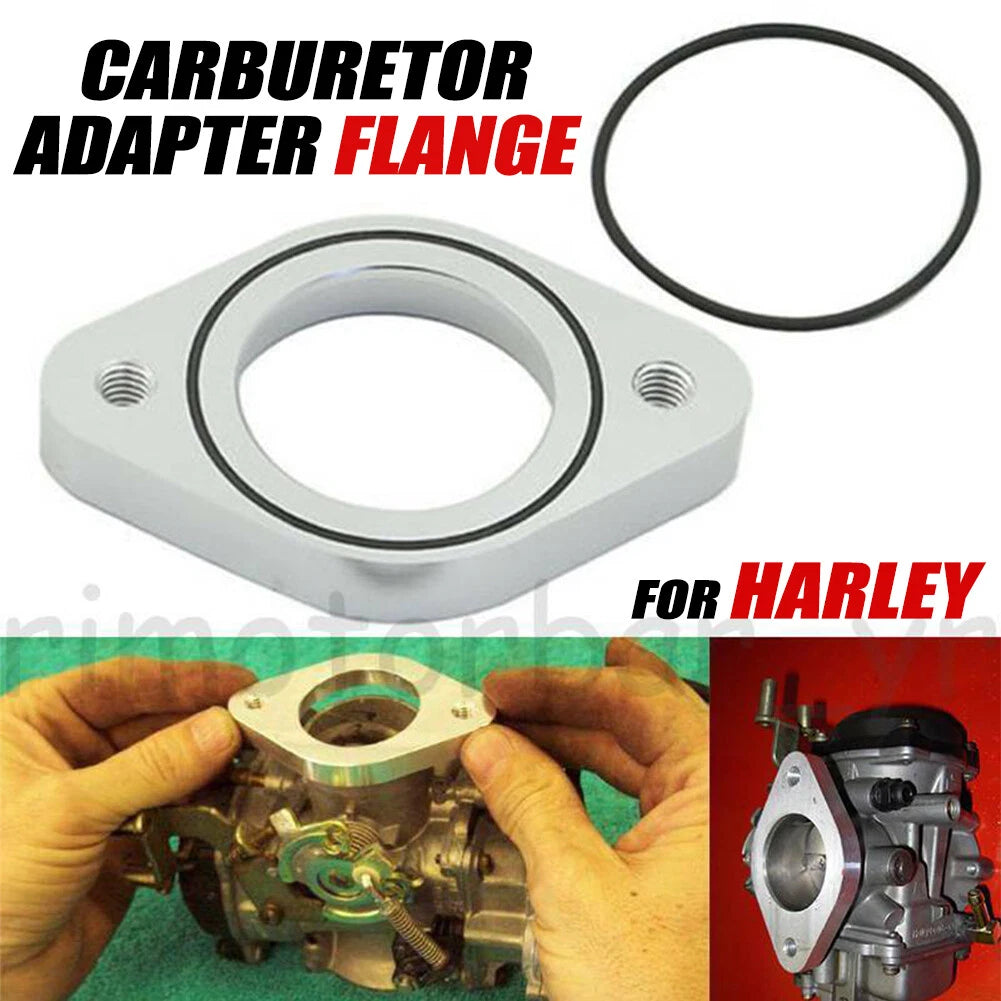 Carburetor Adapter Flange CV40MM for Harley Softail Sportster (1000–1100, 883)