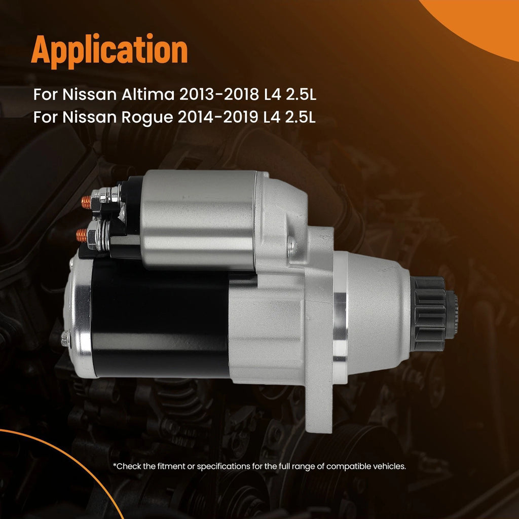Starter Motor for Nissan Altima (2013–2018) M000TB0071 13 Teeth 1.4kW 12V