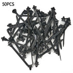 Set of 50 Clips Fastener Zip Straps for Universal Use