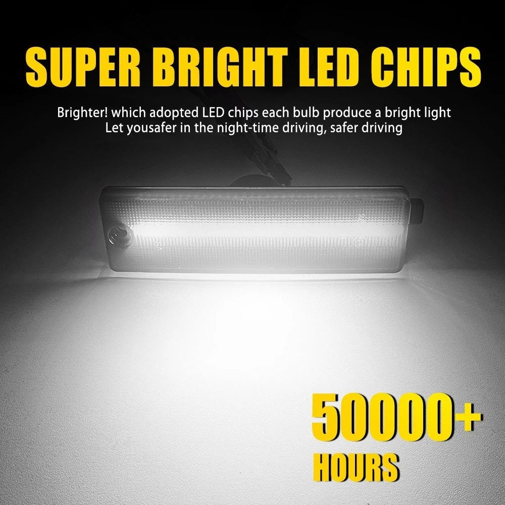 Smoked Lens Side Marker Lights for Chevy Camaro Firebird (1993–2002)