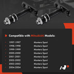 2X Front Stabilizer Bar Links for Mitsubishi Montero Sport (1997–2004)
